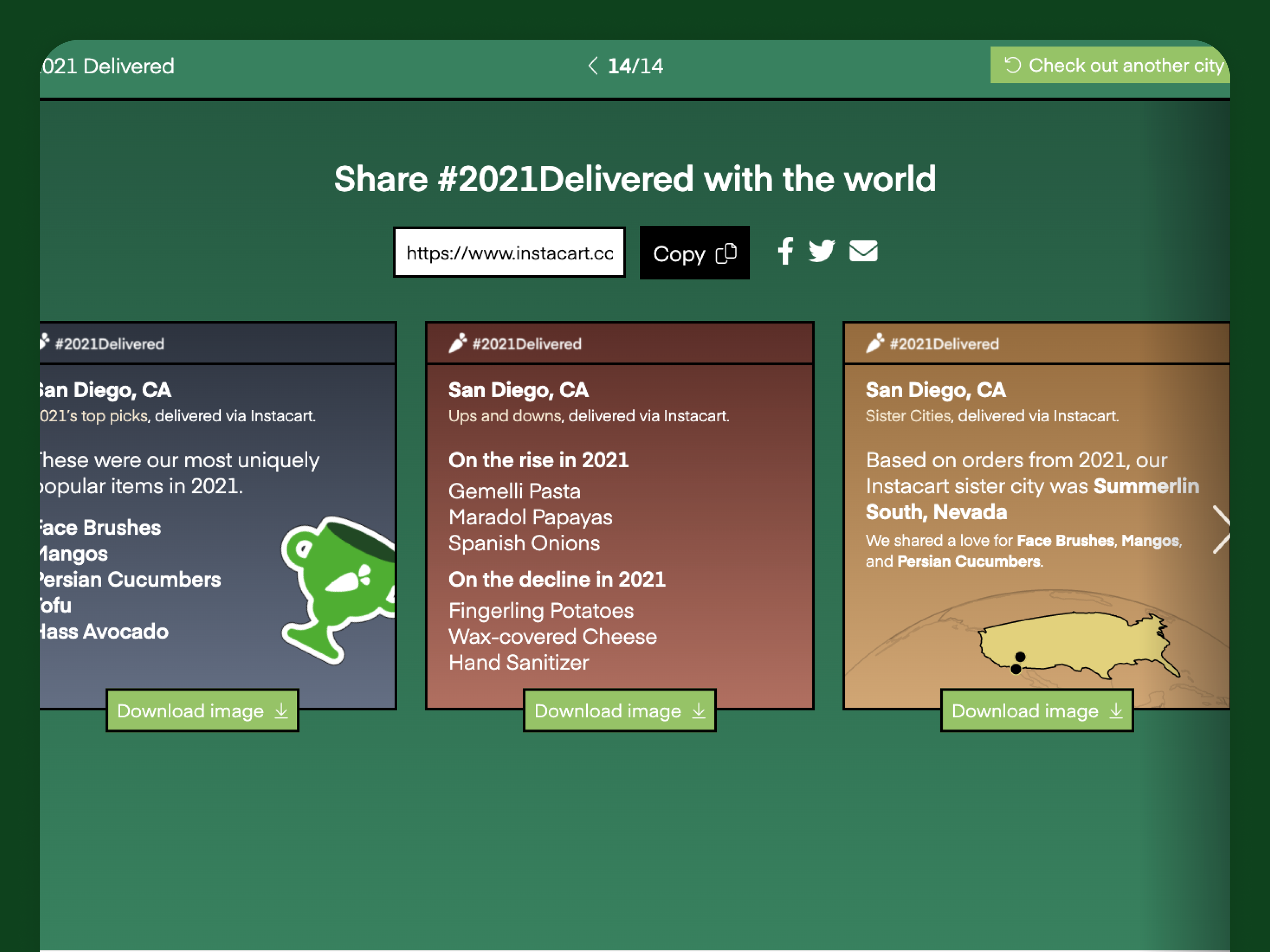 Dashboard screenshot 3 from #2021Delivered